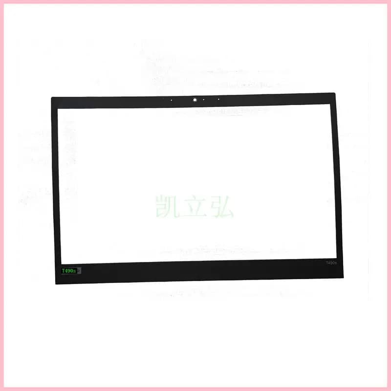 Per Lenovo ThinkPad T490s Cornice Protettiva Schermo B Cover con Foro Singolo per Fotocamera, Accessorio per Laptop Compatibile con T490s