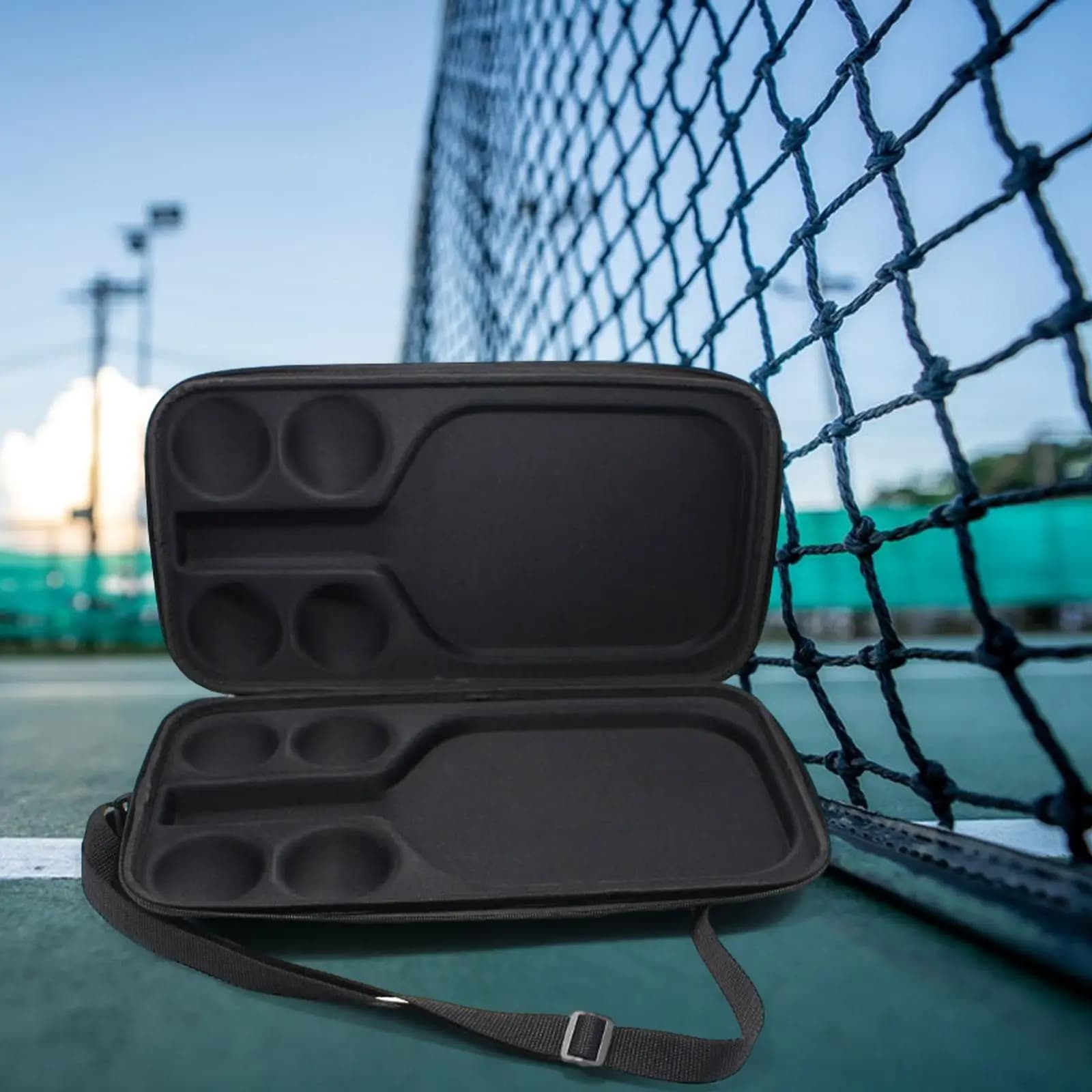 Table Tennis Racket Bag Waterproof Racket Sleeve for Travel Indoor Sports