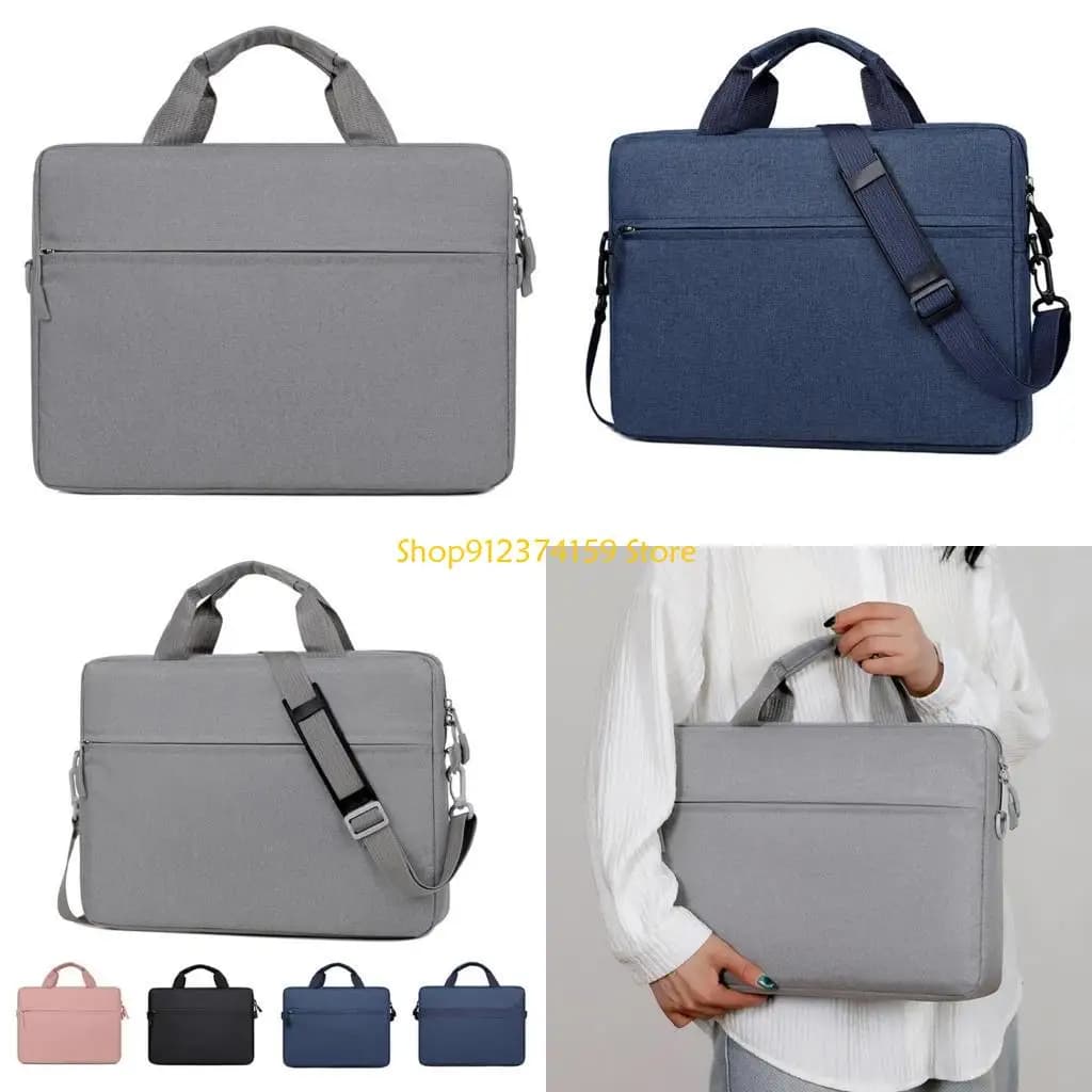 G5AE Spaziosa custodia per laptop da 14/15,6 pollici con tasche multiple per accessori Borsa protettiva per computer portatile