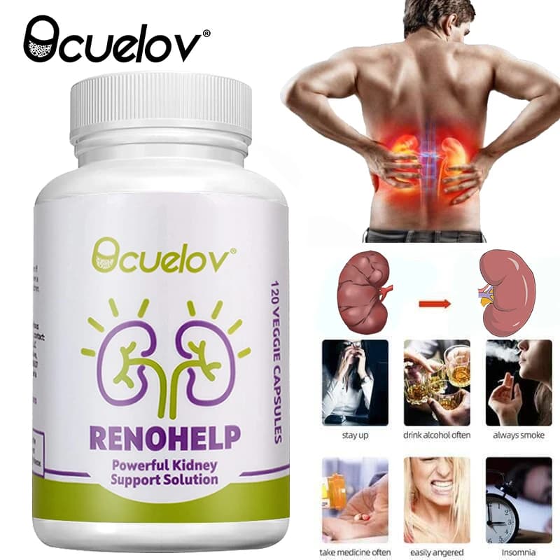 Natural Supplement for Kidneys - Promotes General Health and Supports Renal Health