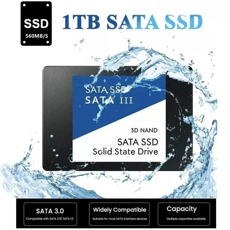 For Internal Hard Drive Sata3 Interface 4TB SSD External Hard DiskPortable High Speed Solid State Drive For Laptop