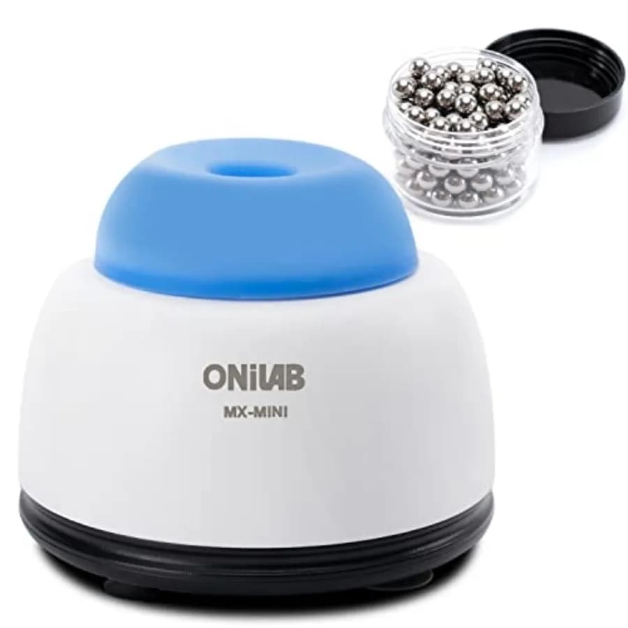 Miscelatore Vortex Mini ONiLAB con Funzione Touch per Miscelazione in Laboratorio di Smalti, Inchiostri per Tatuaggi, Adesivi per Ciglia e Colori Acrilici