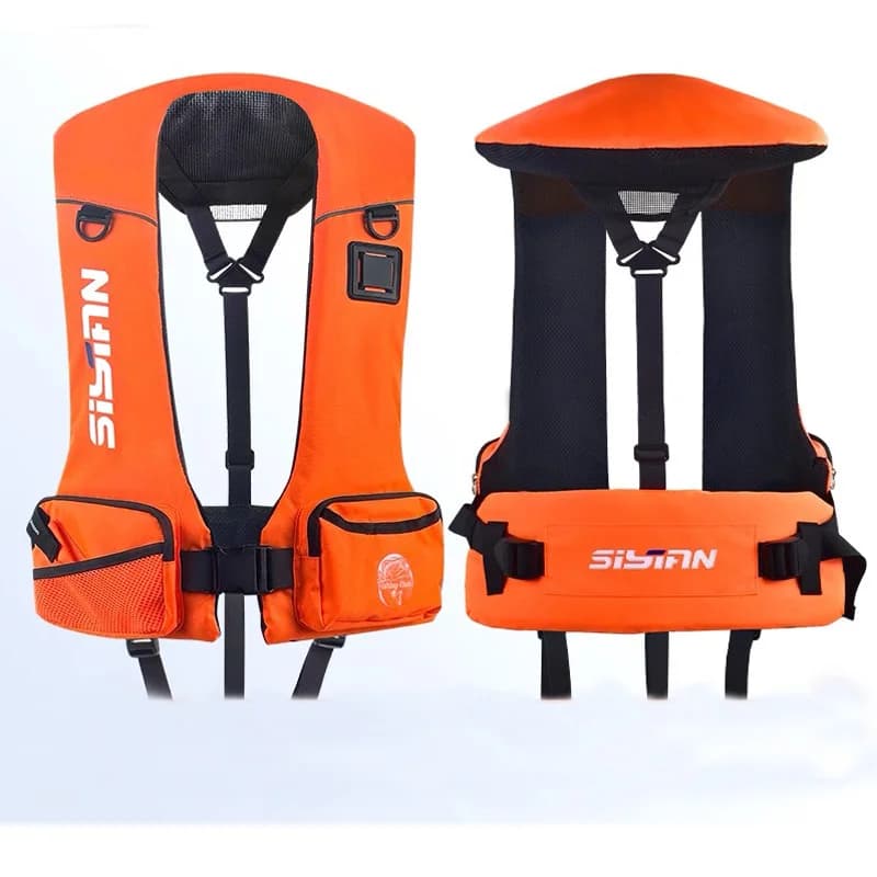 Portable Marine Lure Vest—Professional Sea Fishing Life Jacket for Adults with High Buoyancy for Rock Fishing