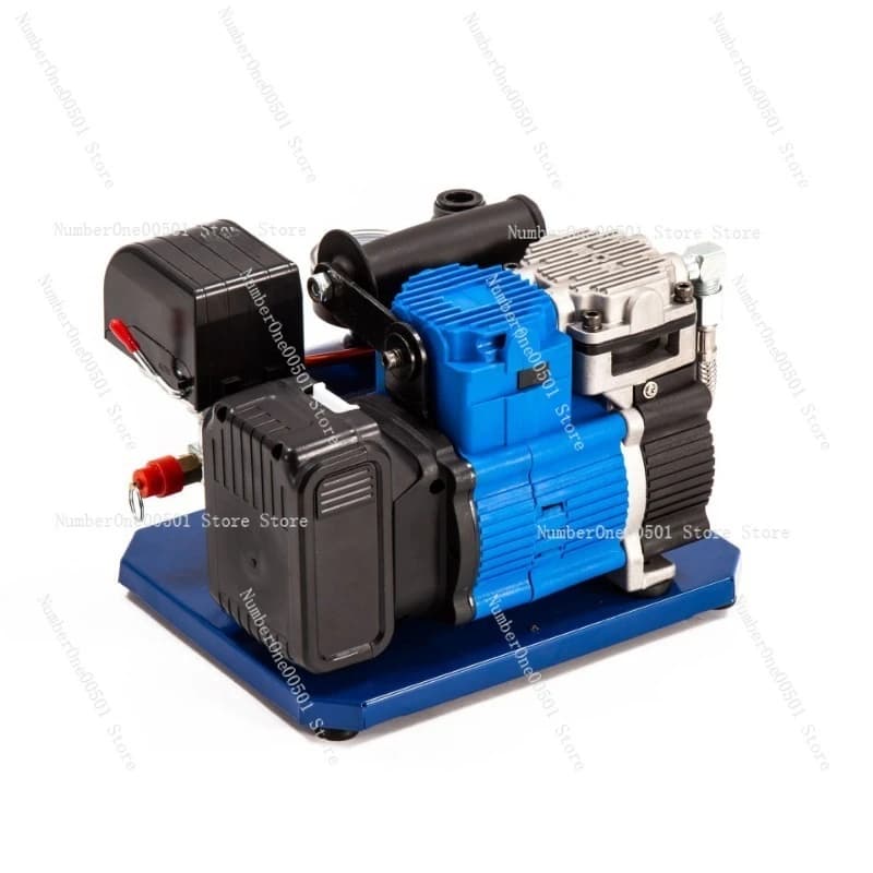 Compressore d'Aria Portatile Senza Fili, Pompa Elettrica per Pneumatici Auto, Biciclette, Moto, Gonfiatore per Palloni con Display Digitale
