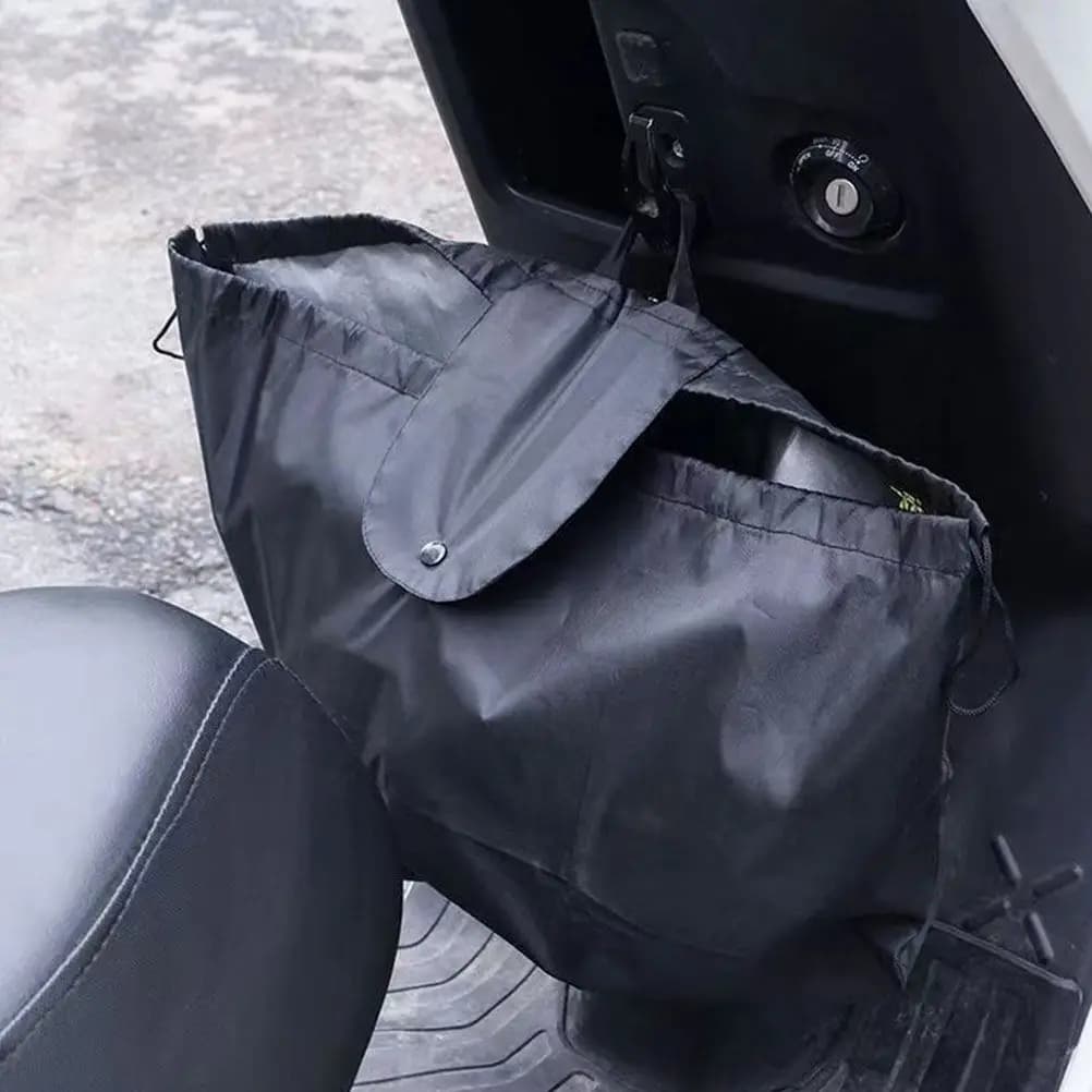 Borsa sportiva da 2 pezzi, custodia per moto, pieghevole, portatile, leggera, in poliestere, per caschi integrali e mezzi caschi