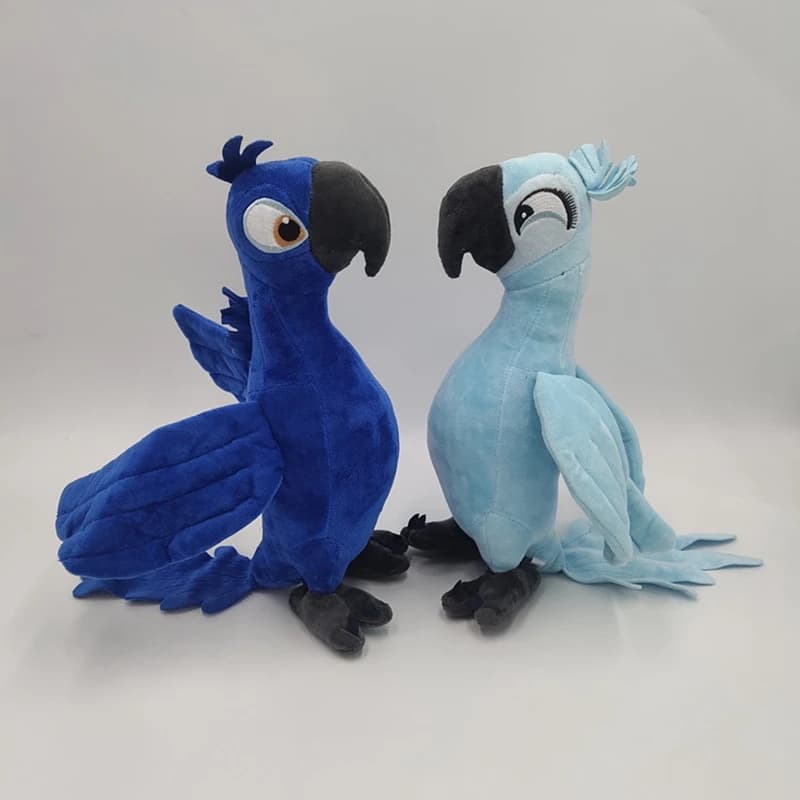 35CM Rio Kala Tiago peluche bambola giocattolo Blu gioiello pappagallo uccello cuscino cuscino Anime trasporto di goccia