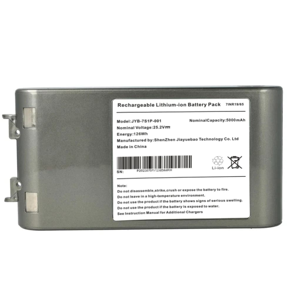 Batteria di ricambio per Dreame 25.2V 5000mAh V12 V12pro V11 V11SE V10pro VVN5 VVN6 VVT1 VVA1 Aspirapolvere wireless