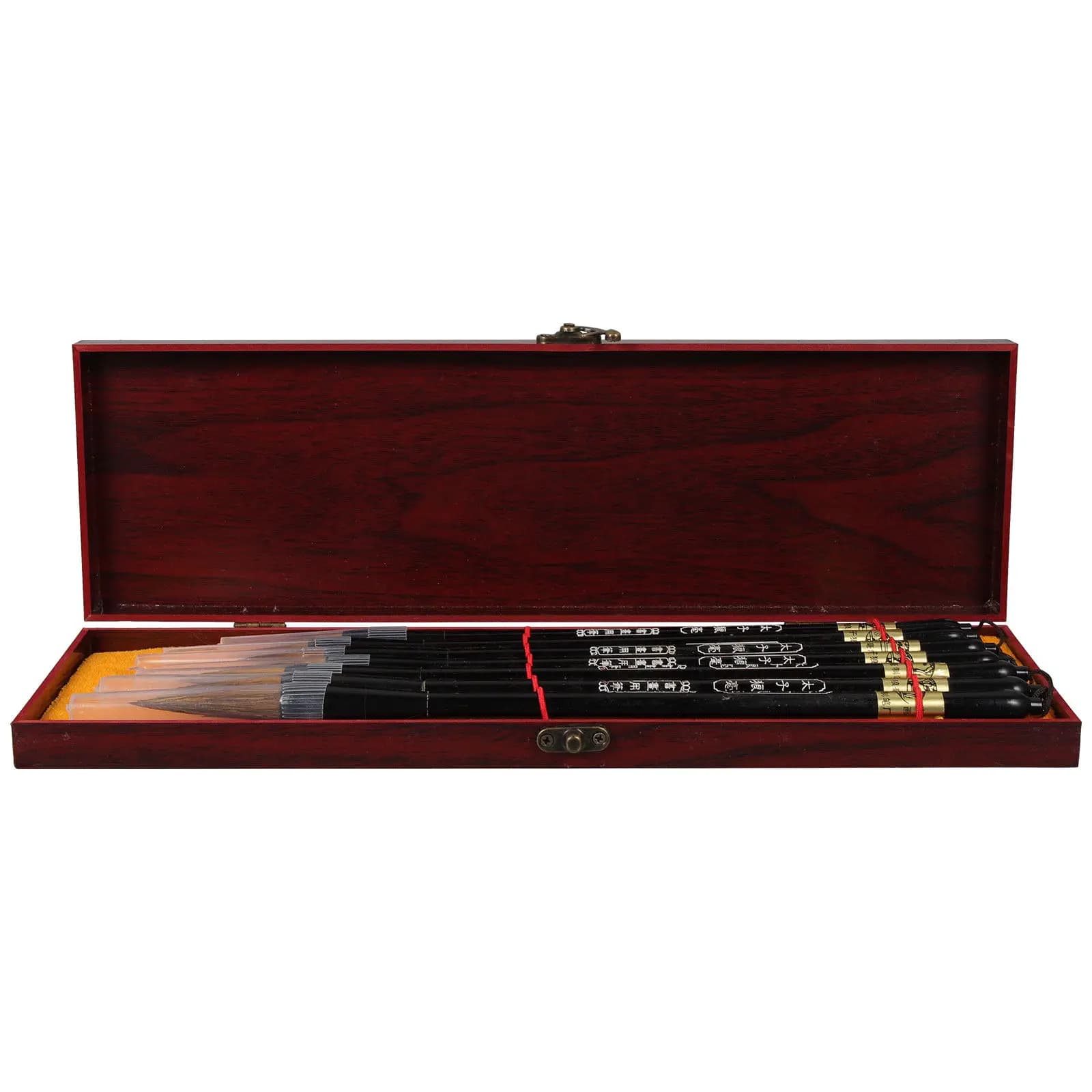 1Set Chinese Painting Brush Pen Set Premium Material Ergonomic Multi-Function Brush for Calligraphy Watercolor Drawing