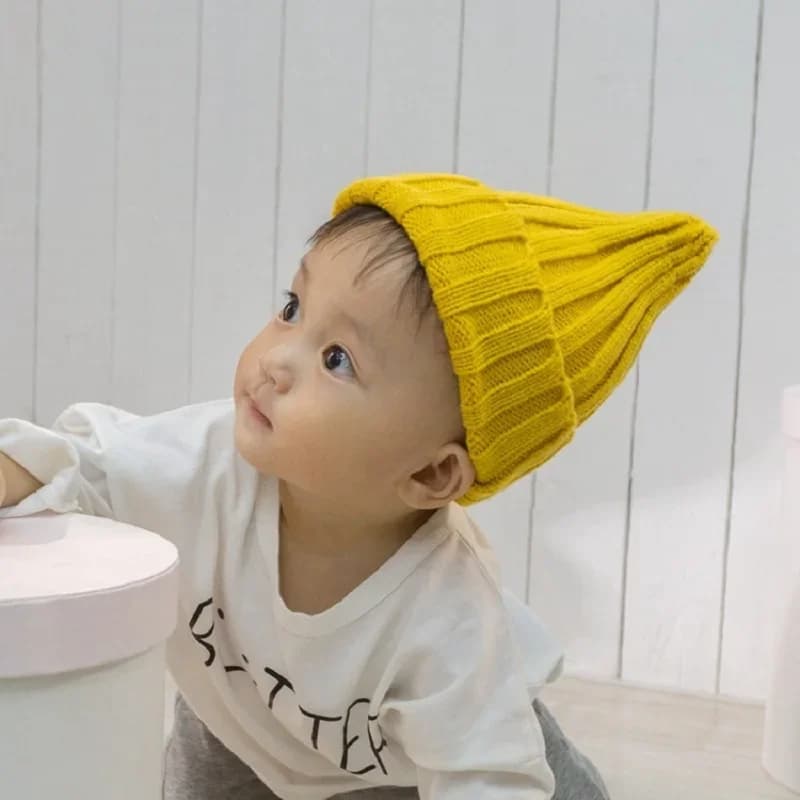 0-4Y Autunno Inverno Cappello per bambini all'uncinetto Ragazze Ragazzi Cappelli Berretto per bambini Cappello infantile Nuovi bambini Berretto per bambini Berretti per bambini