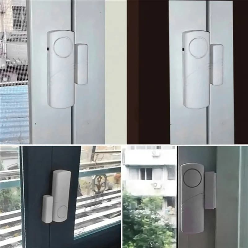 APPLIA-10Set/Lotto Allarme antifurto wireless Allarme sensore magnetico per porte e finestre Allarme per porte e finestre di protezione di sicurezza domestica intelligente