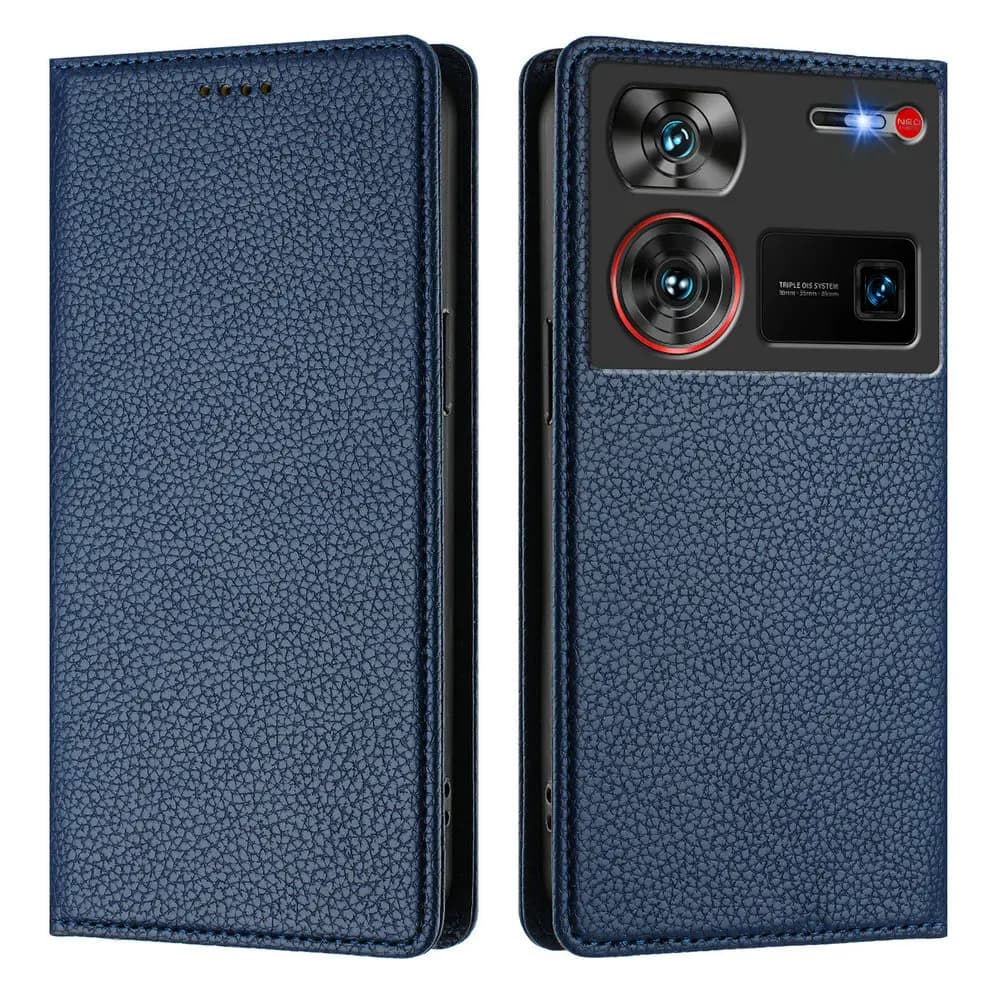 Per ZTE Nubia Z80 Ultra Custodia di lusso in pelle magnetica Supporto per carta RFID Telefono ZTE Nubia Z 80 Ultra Z70 Z60 Z70S 80Ultra Flip Cover