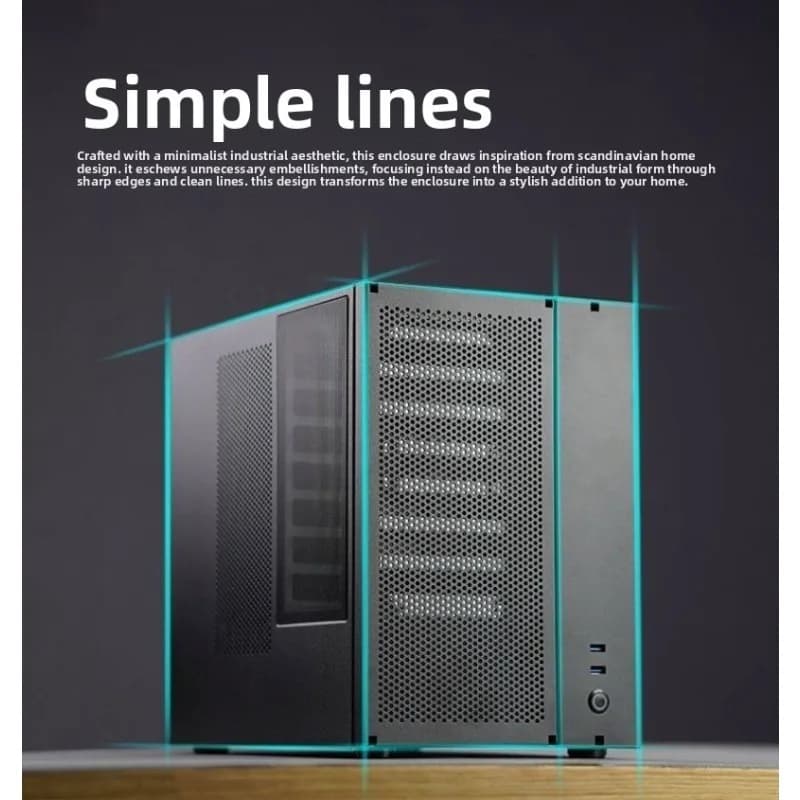 Case NAS Hot-Swap a 8+3 Bay, Tower ATX con Raffreddamento Avanzato (5 ° C Rise) e Rete Magnetica, per Server di Archiviazione Stabile ad Alta Capacità