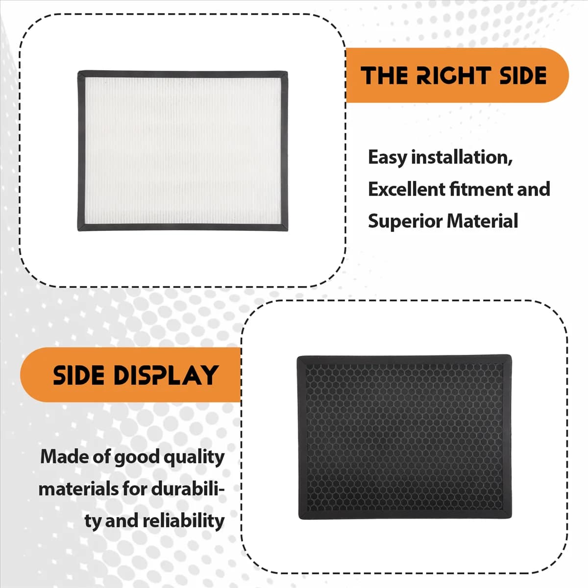 【STOKED】Filtro di ricambio compatibile per purificatore d'aria Philips serie 2000 2000I, sostituisce il filtro AC2889 AC2887 AC2882