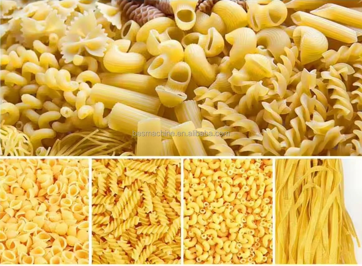 Prezzo multifunzione Impianto di pasta 100kg H Macaroni 300kg/H Crea macchina per il ristorante