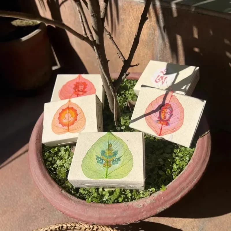 25 capsule coni di incenso Nepal set regalo colorato fragranza di aromaterapia fatta a mano per rituali meditazione e yoga