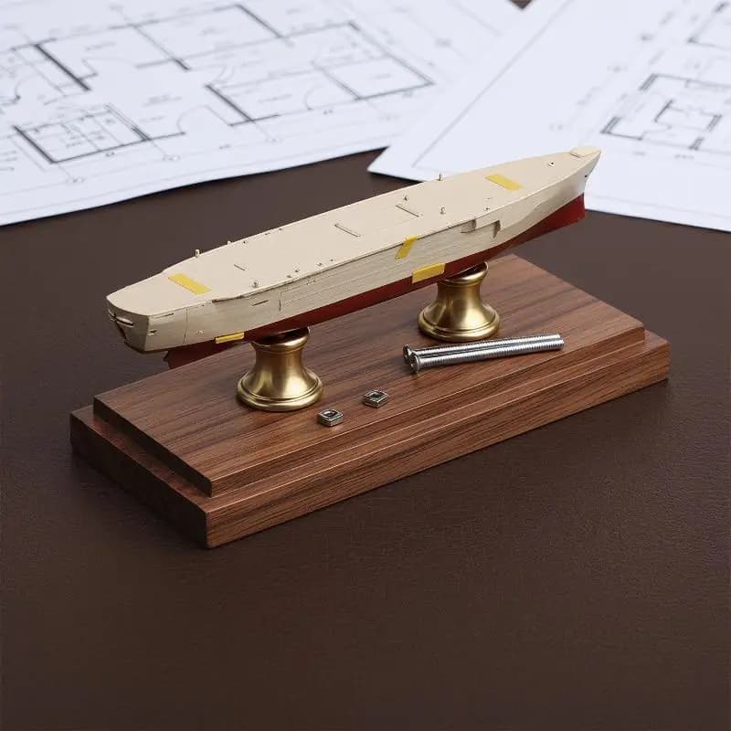Set di 1 staffa in rame dorato alta 20 mm per modellismo navale, per la creazione di accessori e strumenti, kit diorama e modellismo.