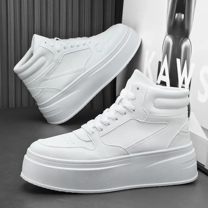 Men's casual sneakers Boots with plateaus High sneakers with thick background Men's outdoor basketball shoes Sports sneakers 2025