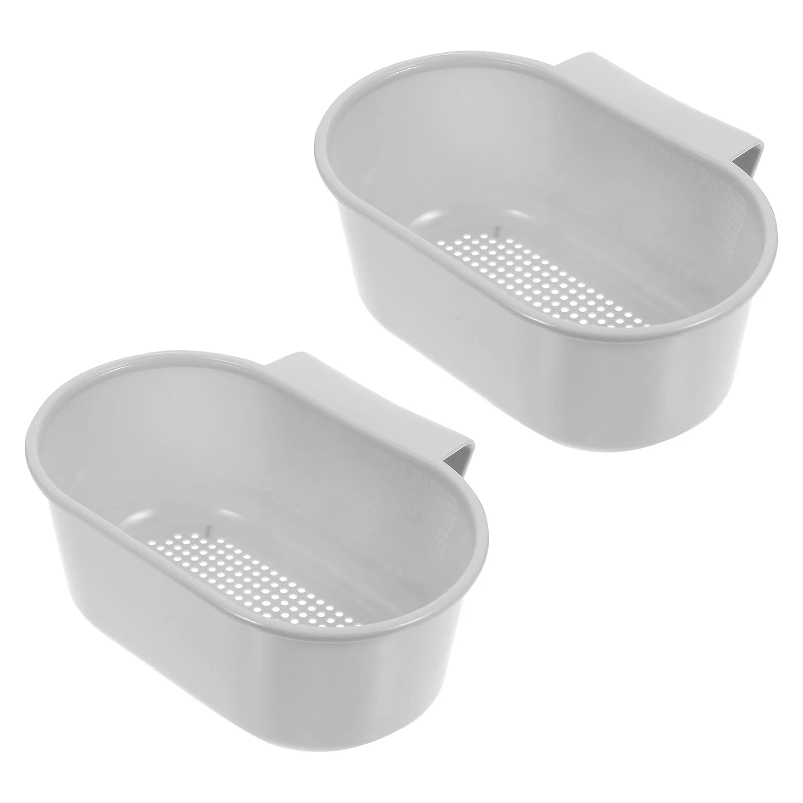 Set di 2 Cestelli Affidabili per Lavello da Cucina, Versatili per Frutta, Verdura e Raccolta Differenziata, Filtro a Rete per Scarico