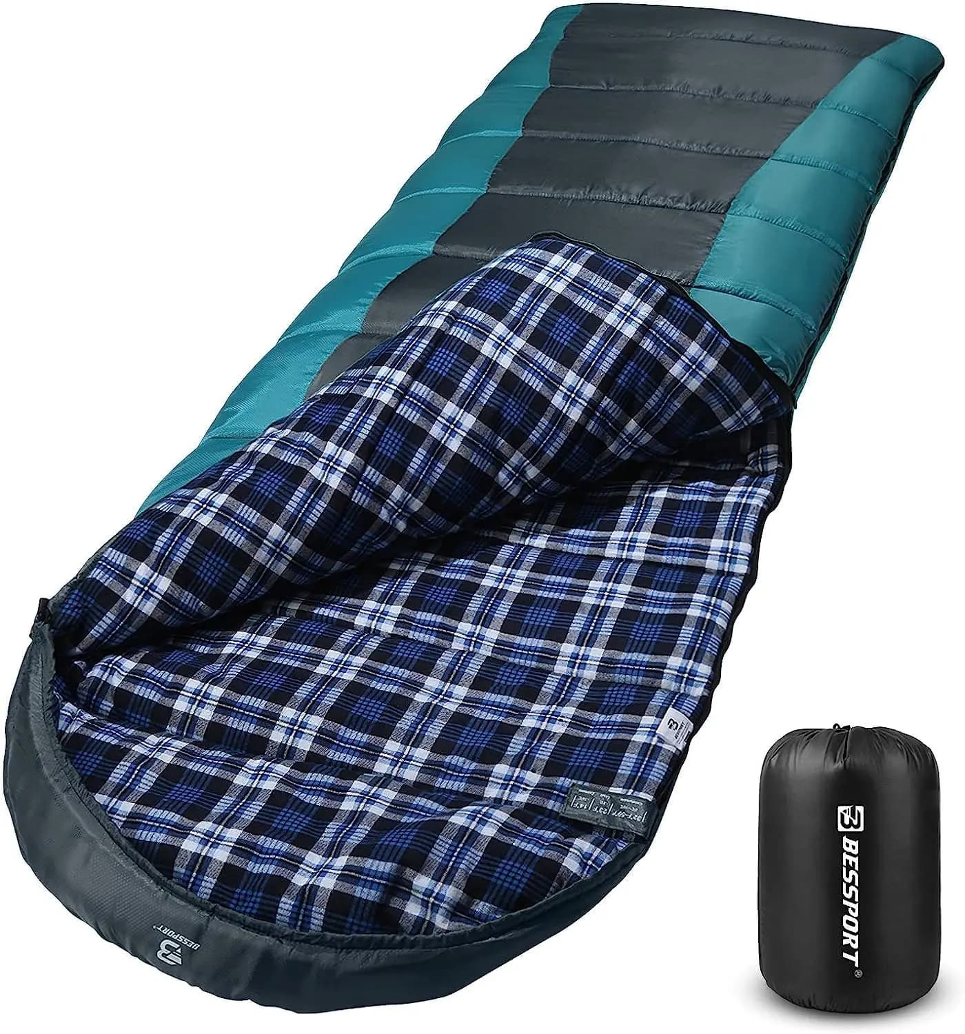 Pelo Estremo 3-4 Seasons, Foderato in Flanella for Calore, Lightweight and Waterproof for Camping and Hiking