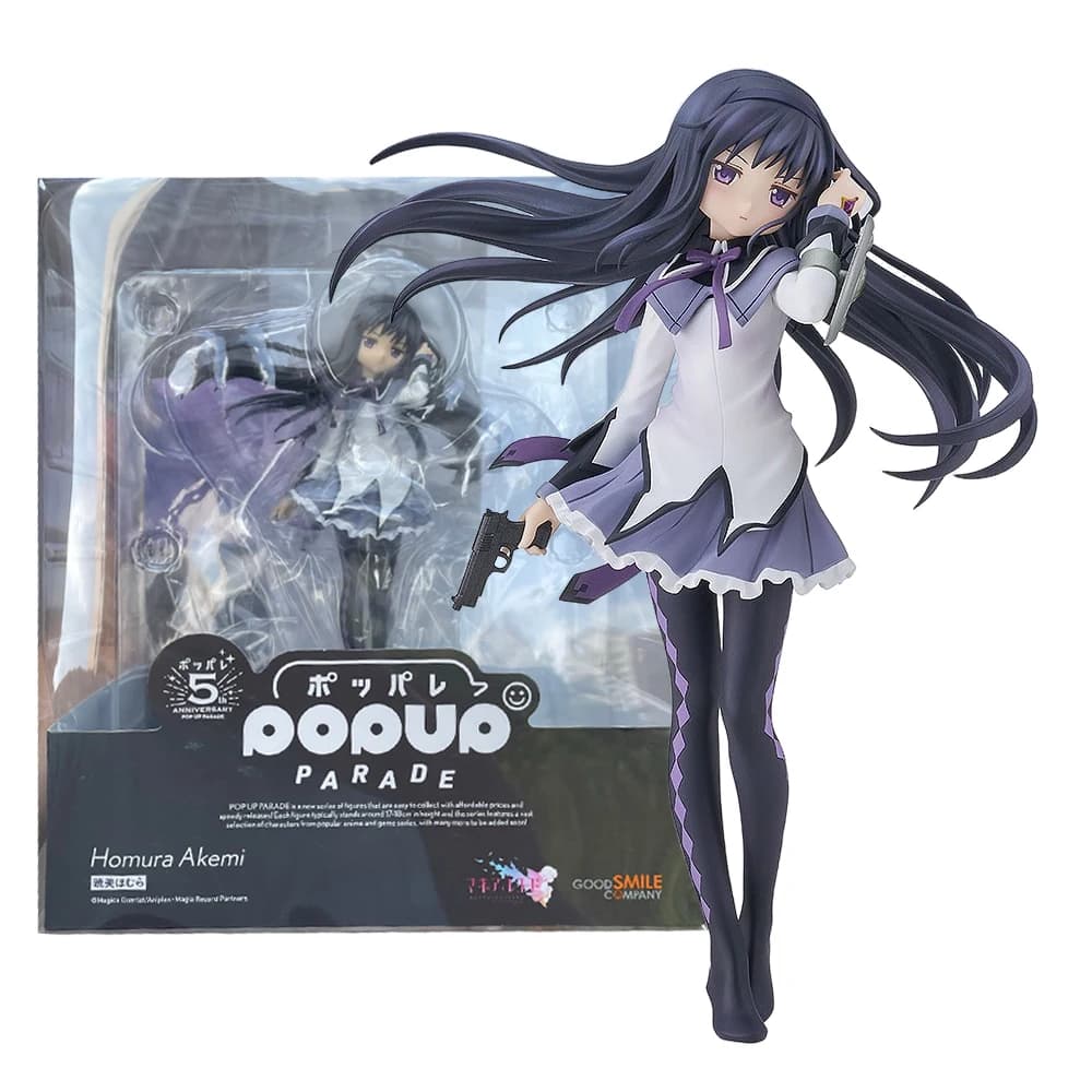16CM Anime Akemi Homura Figura Magia Record Mahou Shoujo Madoka ☆ Magica Gaiden Pop Up Parade Toy Model Doll Action Figure