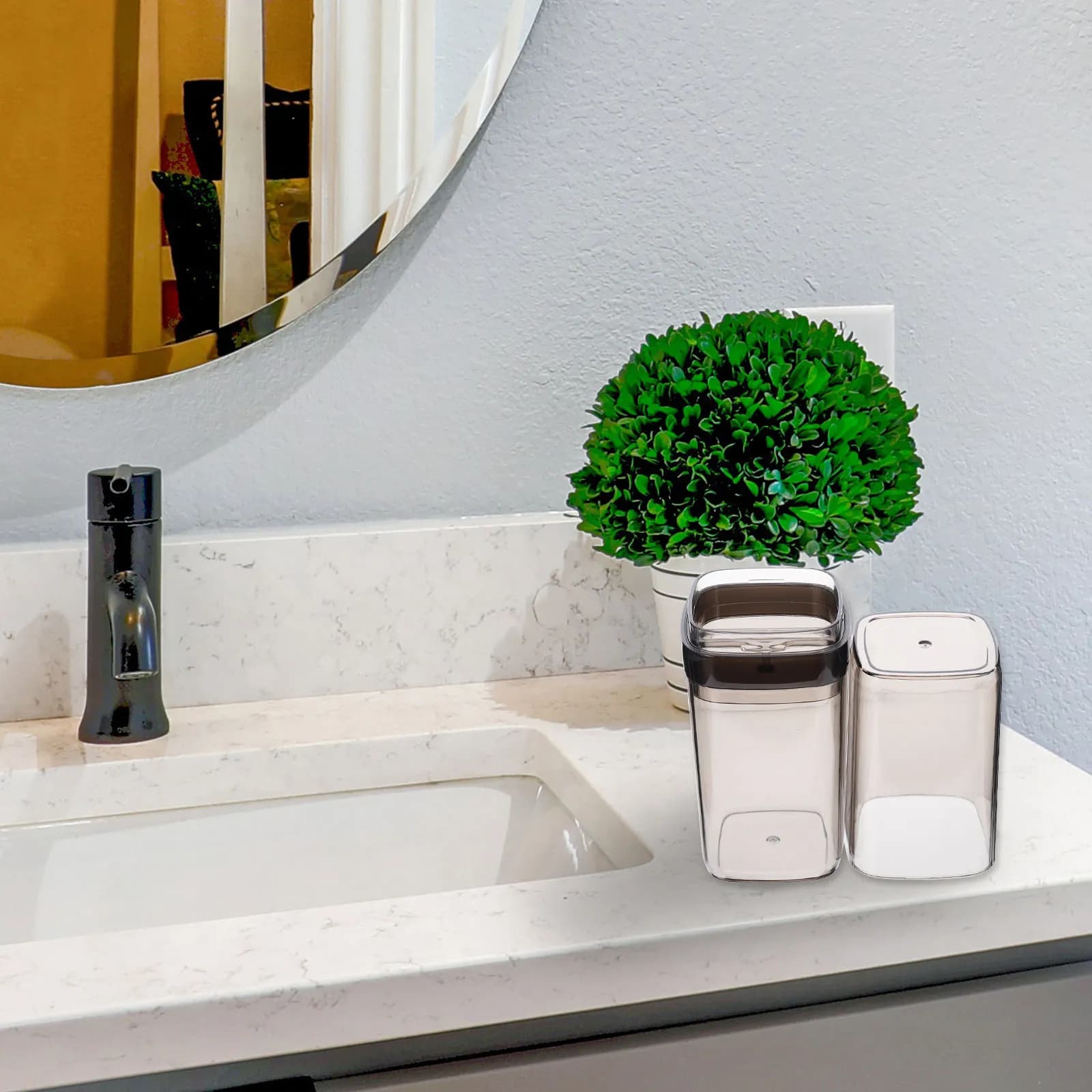 Transparent Grey Travel Toothbrush Holder Portable Toothpaste Case Storage Organizer Compact Lightweight for Outdoor Use