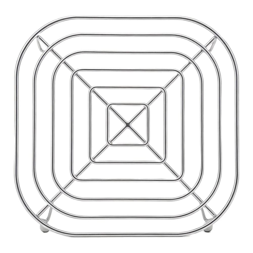Optimal Cooking Solution Replacement Basket Rack for Crispi FN101 Air Fryer 304 Stainless Steel 20x20x2cm Silver Grid