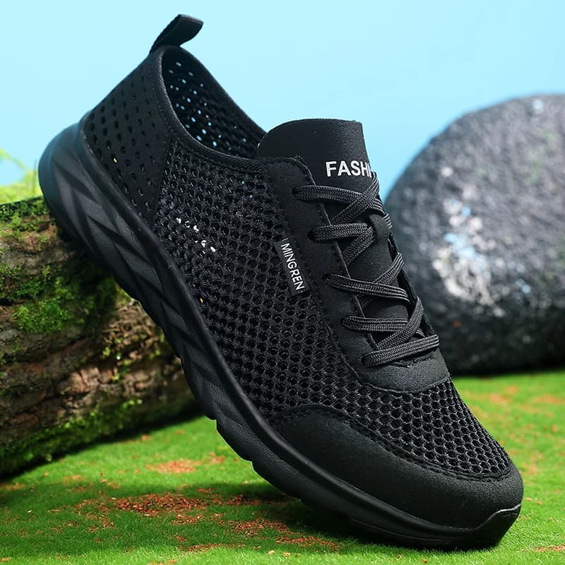 YRZL Scarpe da corsa atletiche da uomo Scarpe da passeggio comode e leggere traspiranti Scarpe casual antiscivolo per scarpe da ginnastica sportive da uomo