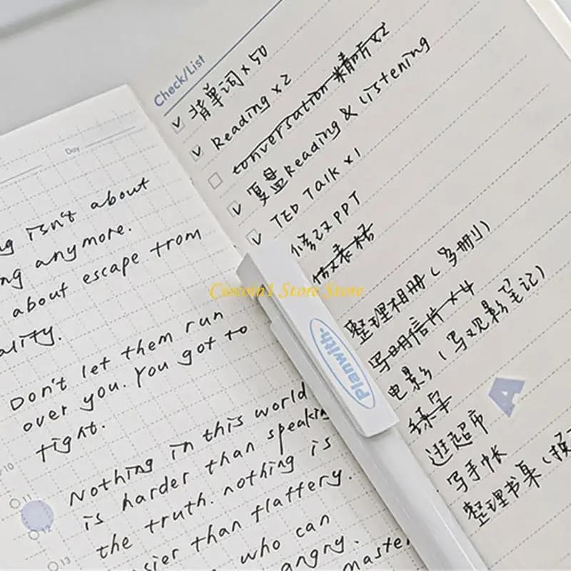 Notepad foderato memoria tascabile A3PC con taccuino per pianificatore quotidiano copertura dura e spessa