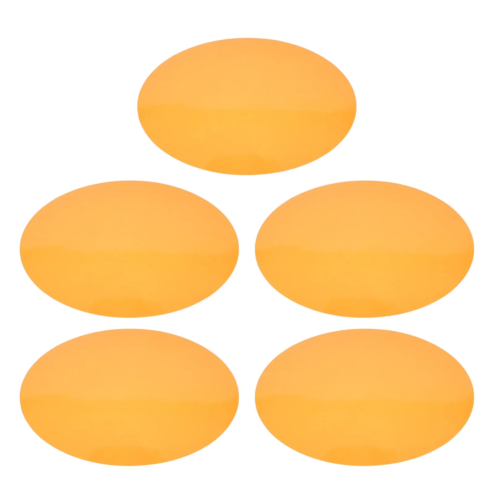 5Pcs Warm Light Film Sticker 15Cm Round Adhesive Light Diffuser Film for Home Decor Festival Christmas Party Wedding Lighting