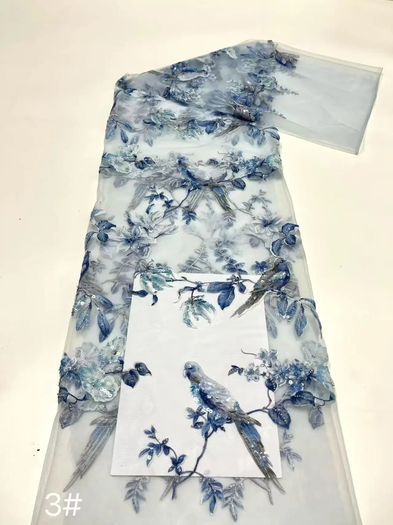 African Nigerian Tulle Sewing Lace Fabric,Guipure Embroidery Dresses,Sequins,High Quality,Latest,Organza 5Yards,LY6392,2026