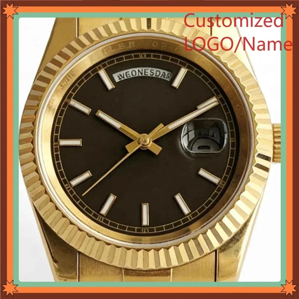 WWATCH Store 40mm Men's Automatic Movement 904l Stainless Steel Customized Watches