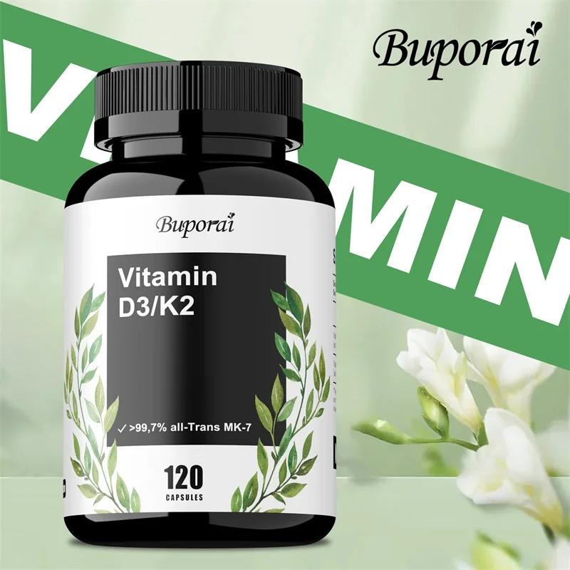 Vitamin D3 K2 supplement - Support for Absorption, Digestion and Health, It promotes Bone and Heart Health, Easy to Dissolve