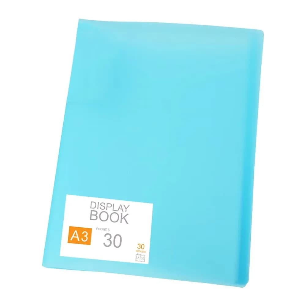 Transparent Diamond Painting Album Book Cover A3/8K Securely Stores and Displays Storage File Folder 30 Pages 60 Pages