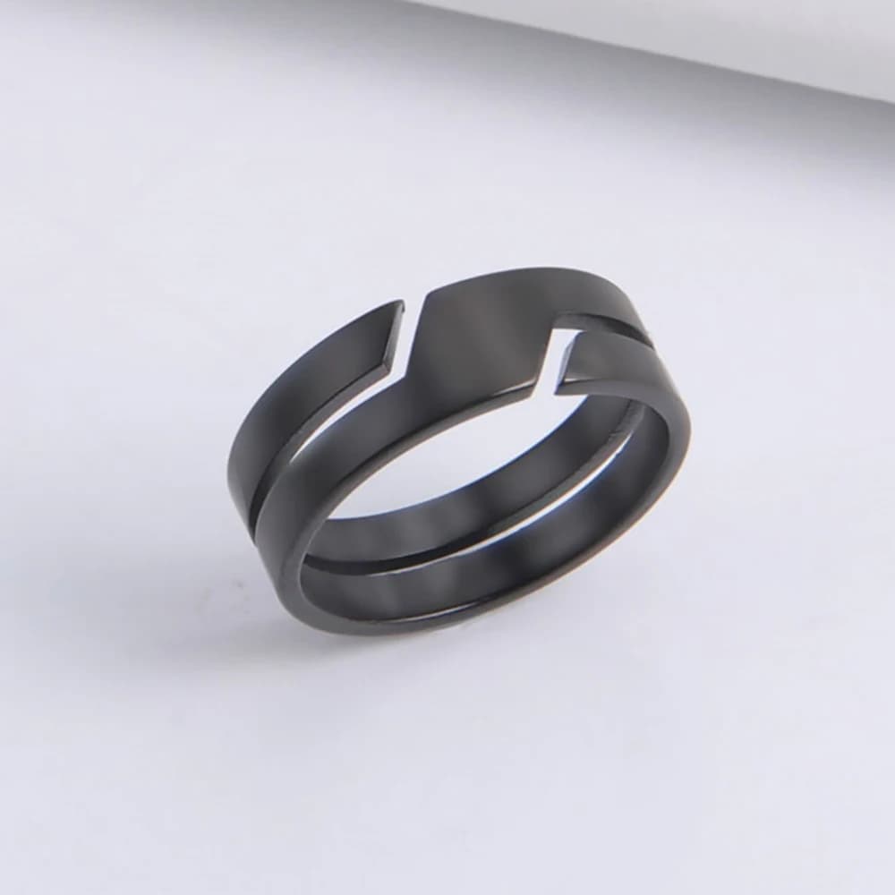Women's Skyrim Stainless Steel Rings Minimalist 2025 Couple Jewelry Wedding Gift for Lover