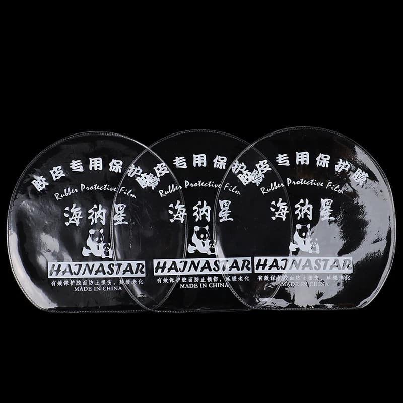 10 pz racchetta da Ping Pong protettore copre trasparente Ping Pong foglio di gomma pellicola di protezione per racchetta da Ping Pong 16 cmx16cm