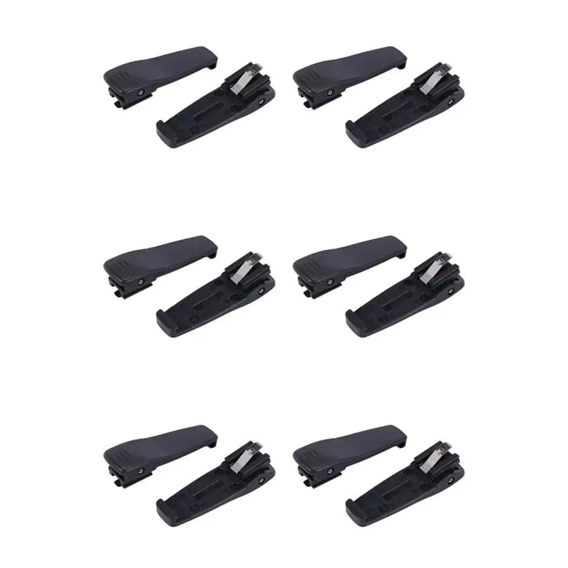 【RECOMENDAR】30 pezzi di accessori robusti con clip per cintura per walkie-talkie MOTOROLA GP3688/CP040/CP140, comunicatore radio CB portatile J6478A