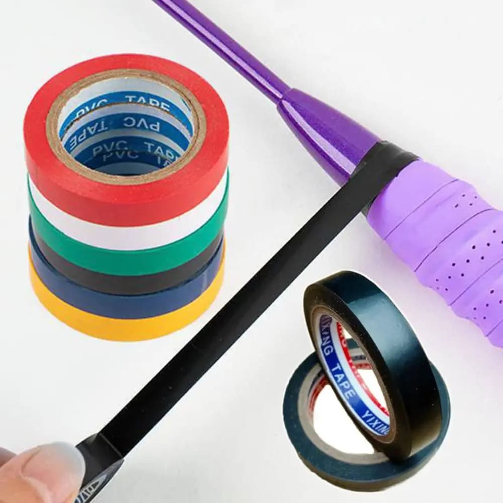 Multicolor Anti-sweet Sealing Tape Accessories for Overgrip End Stickers for Anti-slip Badminton Rack Tennis Rack