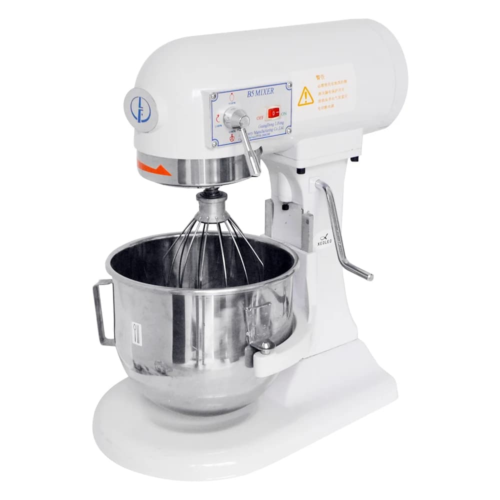 XEOLEO Impastatrice planetaria commerciale 5L Supporto elettrico Impastatrice Frullino Frullatore per pane a spirale con gancio per impastare Ciotola rimovibile