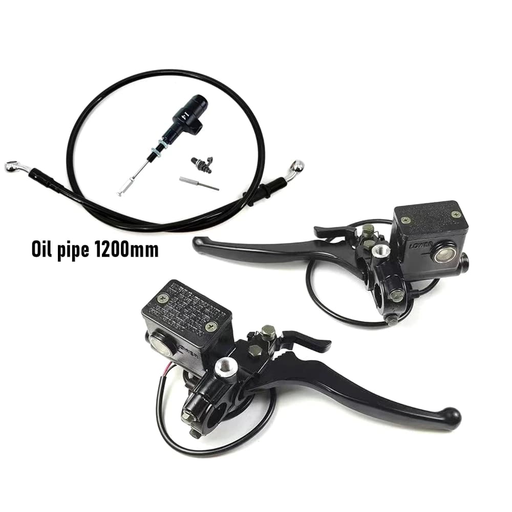 Pompa freno anteriore moto 100-300CC Cilindro Pompa idraulica Universale ATV Dirt Bike Ciclomotore Leva frizione Maniglia pompa Accessori