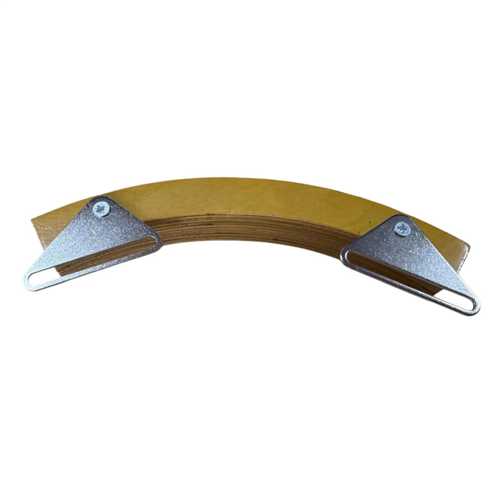 Snare Drum Rim Block Arched Shape Crisp Tone Side-Striking Device With Metal Mounting Bracket Wood Block Instrument For