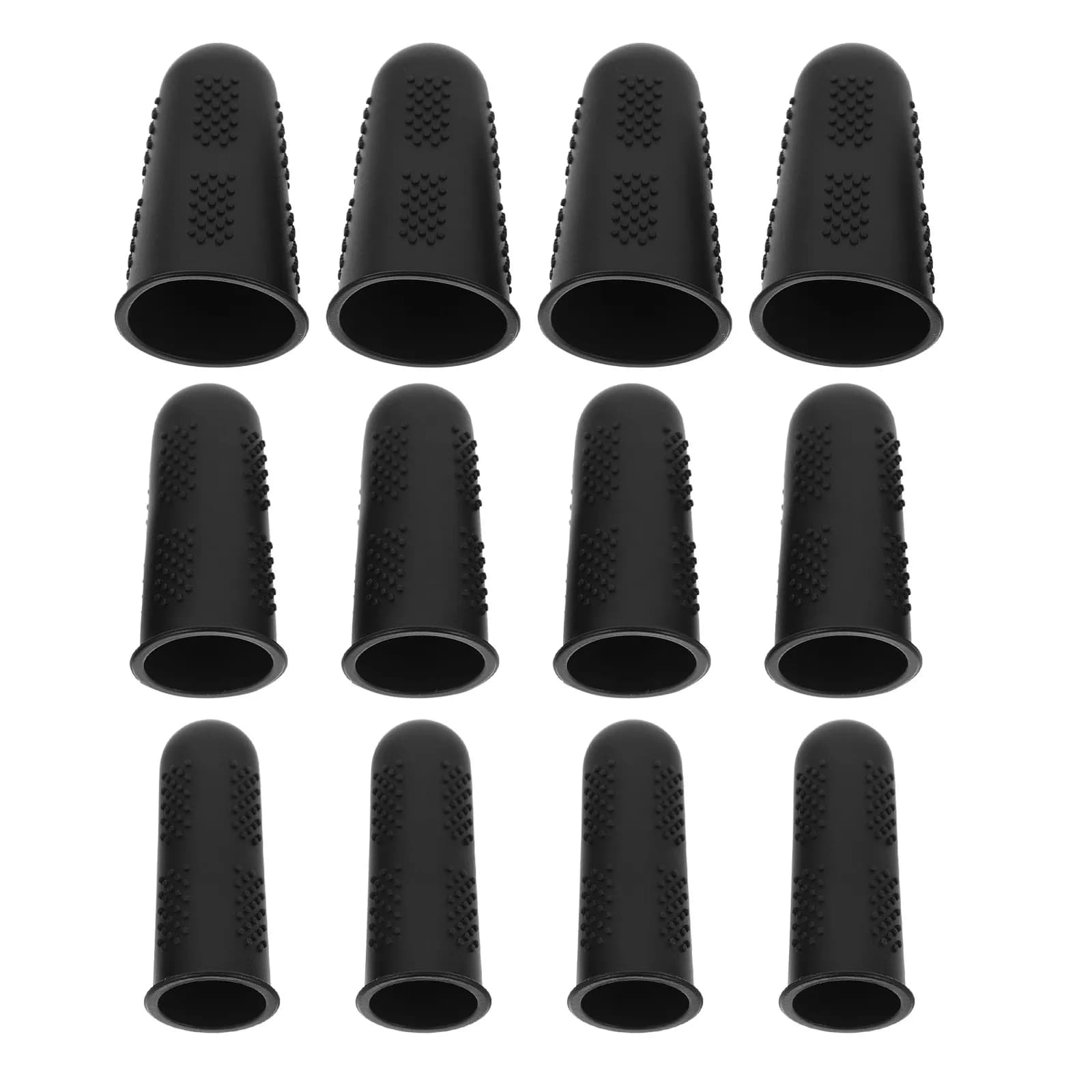 12 Pezzi Guanti in Silicone Protettivi Resistenti al Calore Antiscivolo Riutilizzabili per Pistole per Colla, Stiratura e Cucito