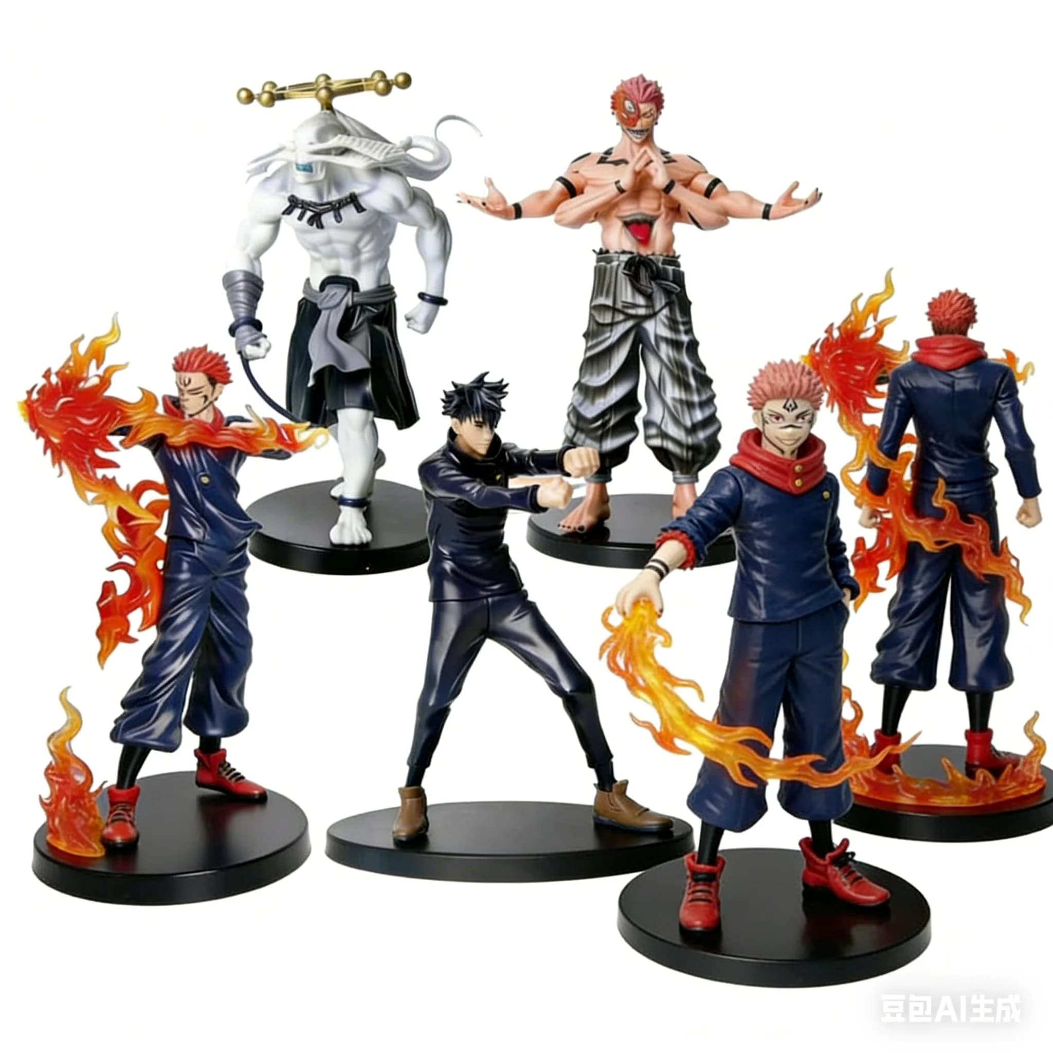 Action Figure Anime Jujutsu Kaisen 21cm - Modello Itadori Yuji in PVC, Giocattolo da Collezione, Accessorio da Scrivania, Regalo