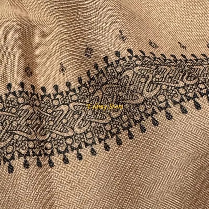 N58F Sciarpa araba multiuso scialle avvolgente per protezione dal sole e dalla sabbia Copricapo hijab arabo