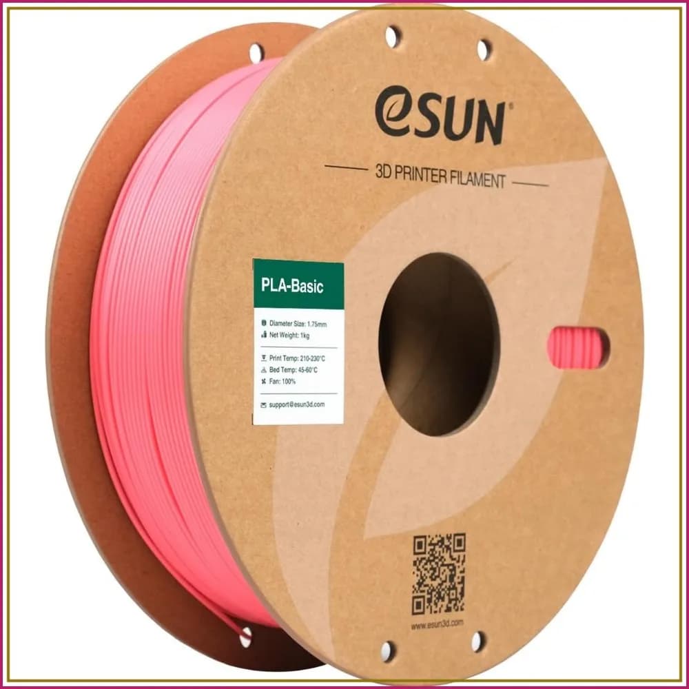 High Speed PLA Filament 1.75mm, 1KG Spool for Fast 3D Printing, Pink