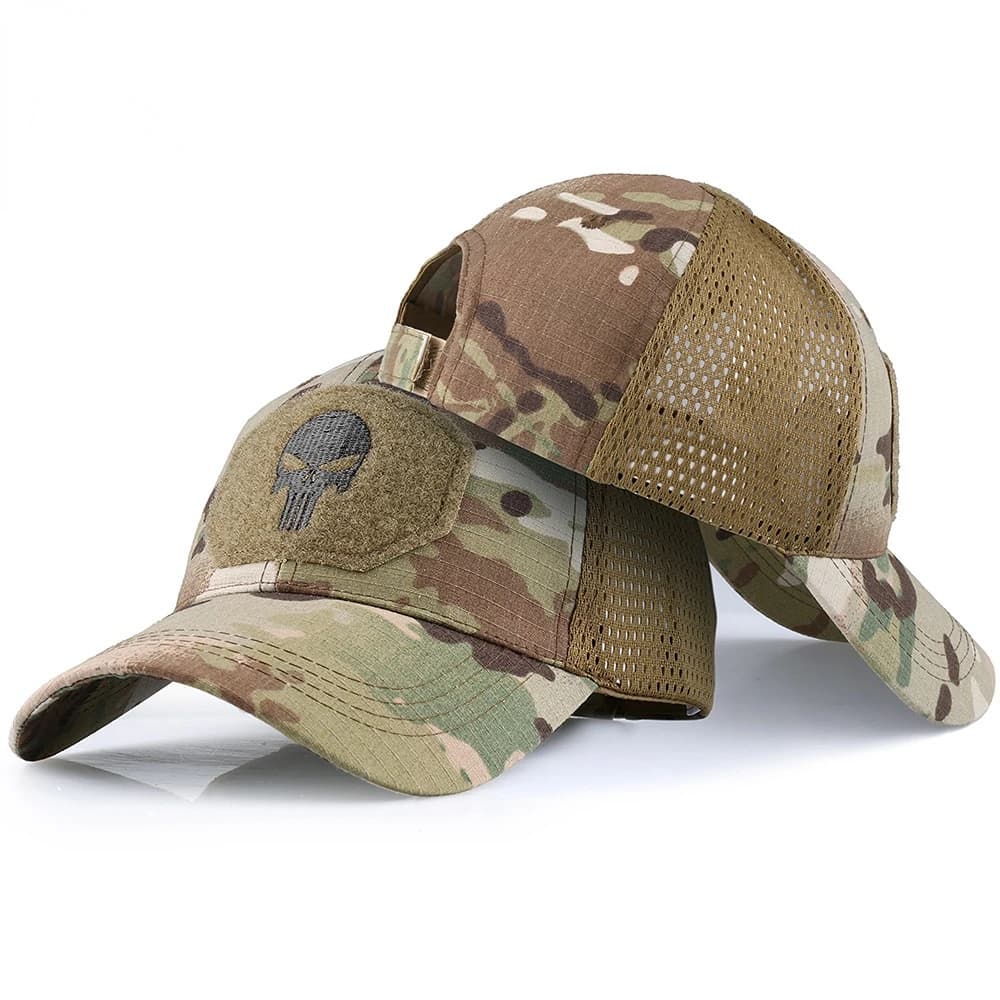 2026 Men's and Women's Universal Baseball Hat Breathable Sun Protection Camo Hat Outdoor Mountaineering Sunshade Hat Adult Hat