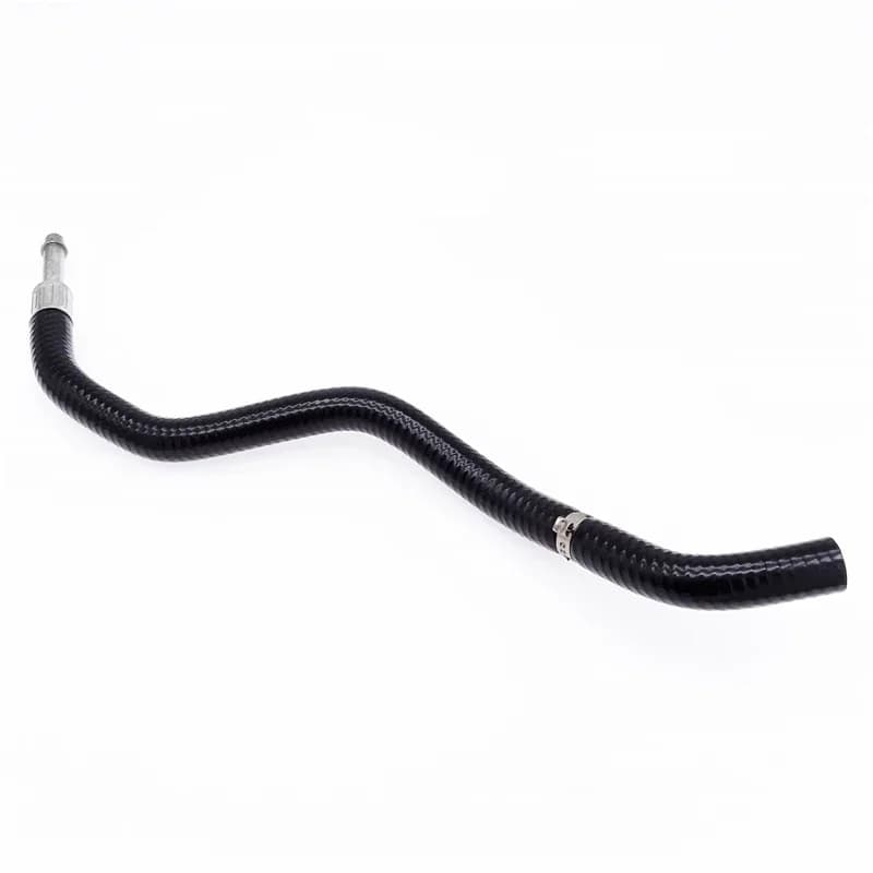 Linea del tubo flessibile del radiatore del tubo del servosterzo per auto adatta per BMW E39 525i 528i 530i 1997-2003 32411094306 Gomma nera+metallo
