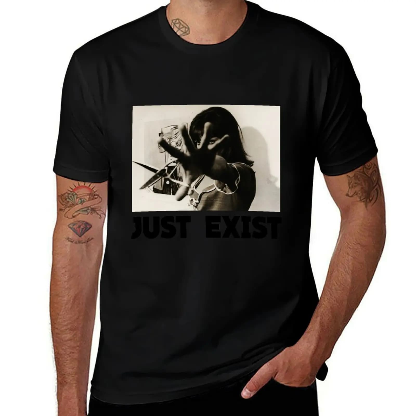 Pierrot Le Fou Anna Karina Jean Luc Godard T-shirt uomo maglietta maglietta con stampa personalizzata