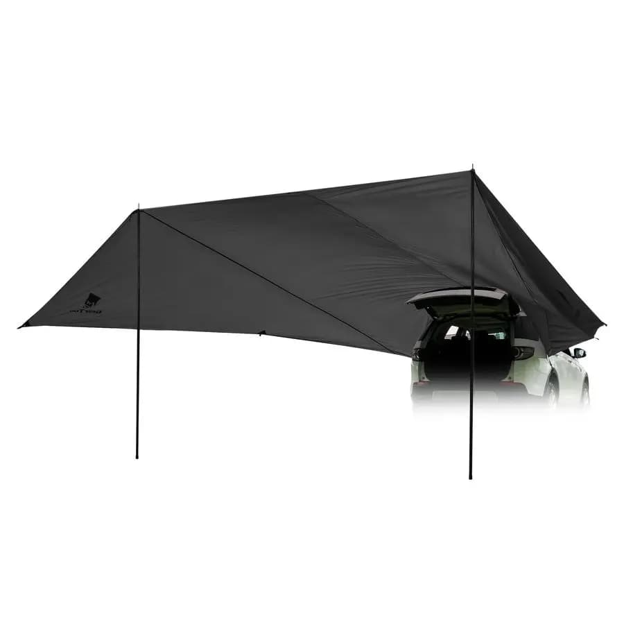 Grande tenda da sole per auto per campeggio, zaino in spalla, SUV, portellone posteriore, camion, baldacchino, parasole, impermeabile, per esterni, per veicolo posteriore Sh