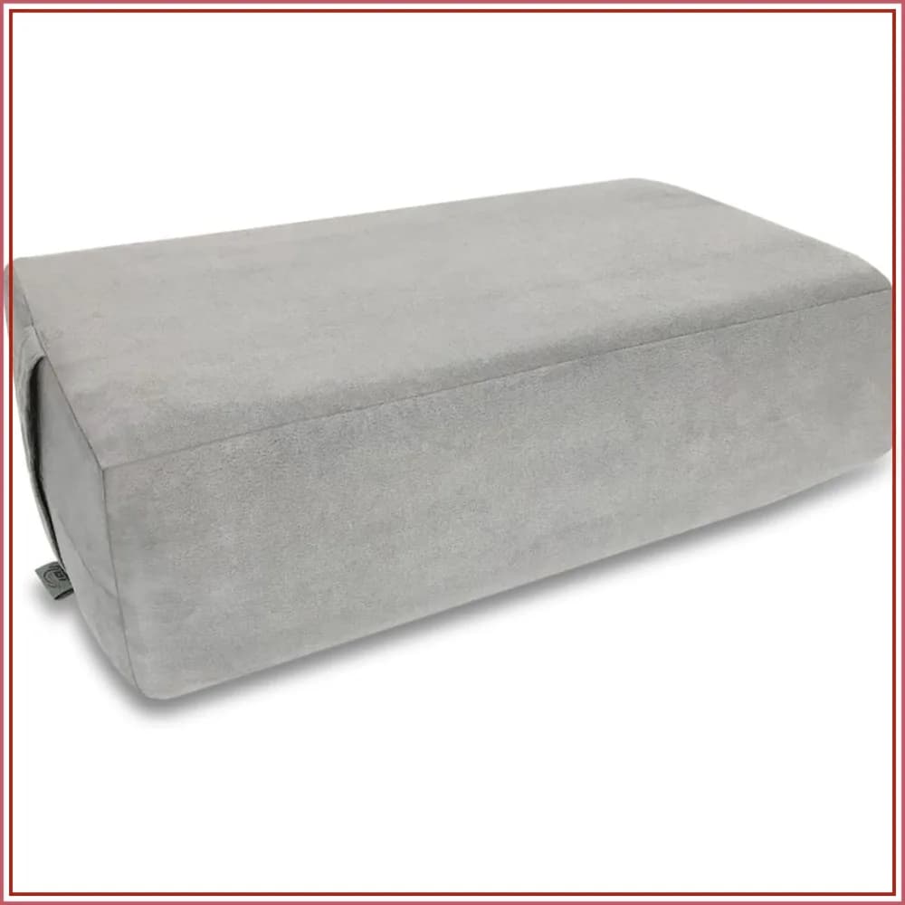 Yoga Bolster Pillow for Meditation and Support - 20"x12"x6" Rectangular Foam Cushion with Washable Cover