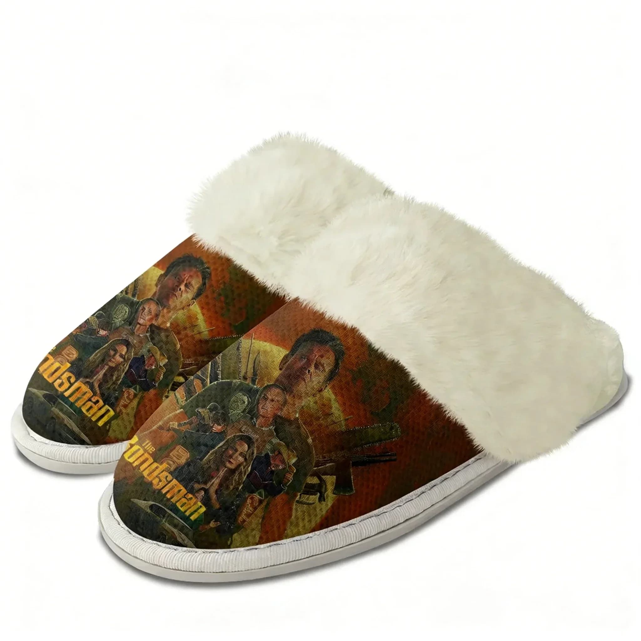 The Bondsman Plush Edge Warm Shoe Mens Womens Home Casual Slipper Bedroom Thermal Cotton Lightweight Shoe Custom Made Slippers